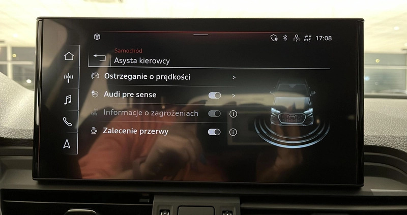 Audi Q5 cena 179900 przebieg: 38626, rok produkcji 2022 z Warszawa małe 379